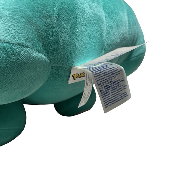 Build-A-Bear Pokémon Bulbasaur Plush w/ Leaf Scarf – 16" – Excellent Condition - Picture 5 of 9